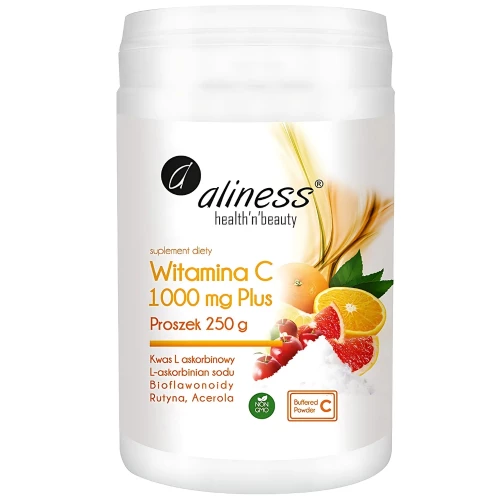 Aliness - Witamina C 1000 Buforowana Plus - 250 g